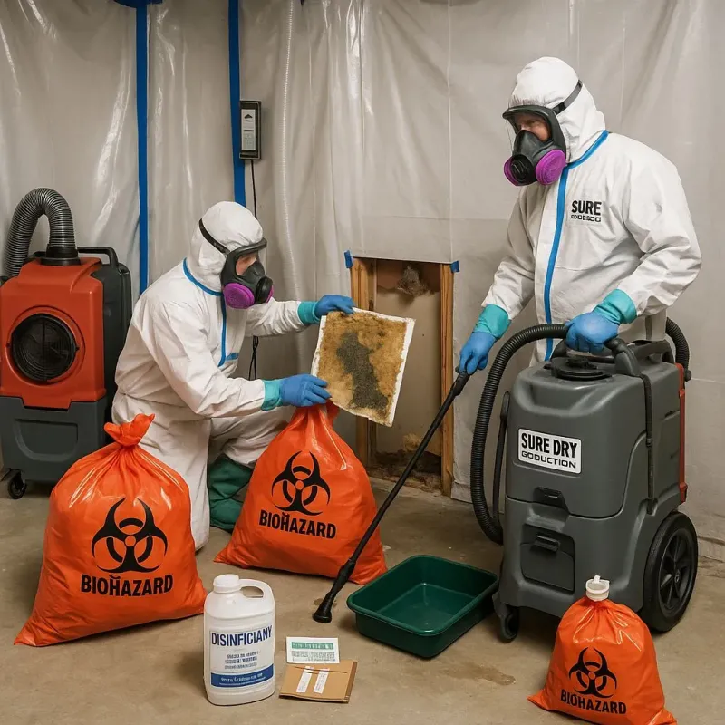 Contaminated Water Handling Protocols process in Glendale, WV